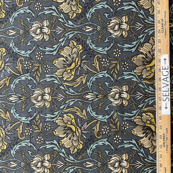 Comersan Fabrics Rubens Duck Blue | Lightweight Duck Fabric | Home Decor Fabric | 55" Wide