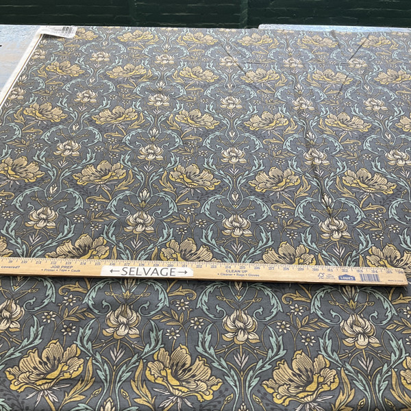 Comersan Fabrics Rubens Duck Blue | Lightweight Duck Fabric | Home Decor Fabric | 55" Wide