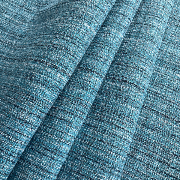 Performatex O'Fiddledidee Outdoor Woven Turquoise & Blue | Heavyweight Outdoor, Jacquard Fabric | Home Decor Fabric | 54" Wide