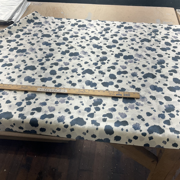 Global Geos Appaloosa Trapper Faux Suede White | Heavyweight Faux Suede Fabric | Home Decor Fabric | 54" Wide