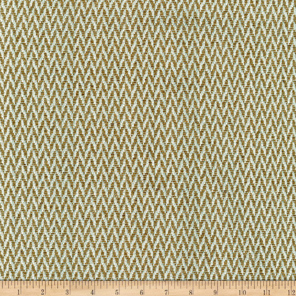 Allie Broken Herringbone Woven Patina | Medium Weight Woven Fabric | Home Decor Fabric | 54" Wide