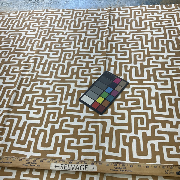 Premier Prints Bohemian Attitude Enid Outdoor Stucco | Medium Weight Outdoor Fabric | Home Decor Fabric | 54" Wide