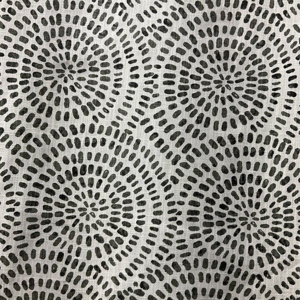 Premier Prints Into The Wild Cecil Slub Canvas Raven | Medium/Heavyweight Canvas Fabric | Home Decor Fabric | 54" Wide