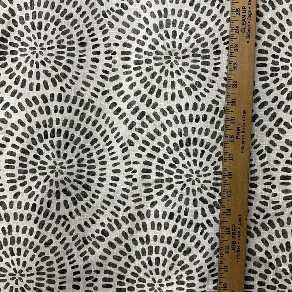 Premier Prints Into The Wild Cecil Slub Canvas Raven | Medium/Heavyweight Canvas Fabric | Home Decor Fabric | 54" Wide