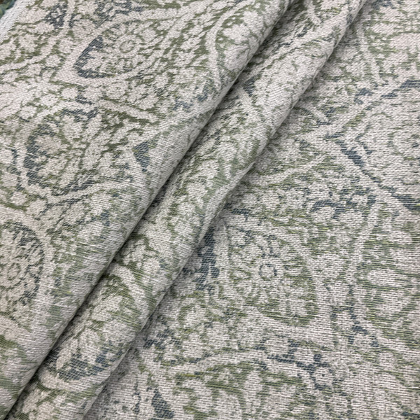 PKL Studio Damask Foliage Woven Jacquard Spring | Medium Weight Jacquard, Woven Fabric | Home Decor Fabric | 54" Wide