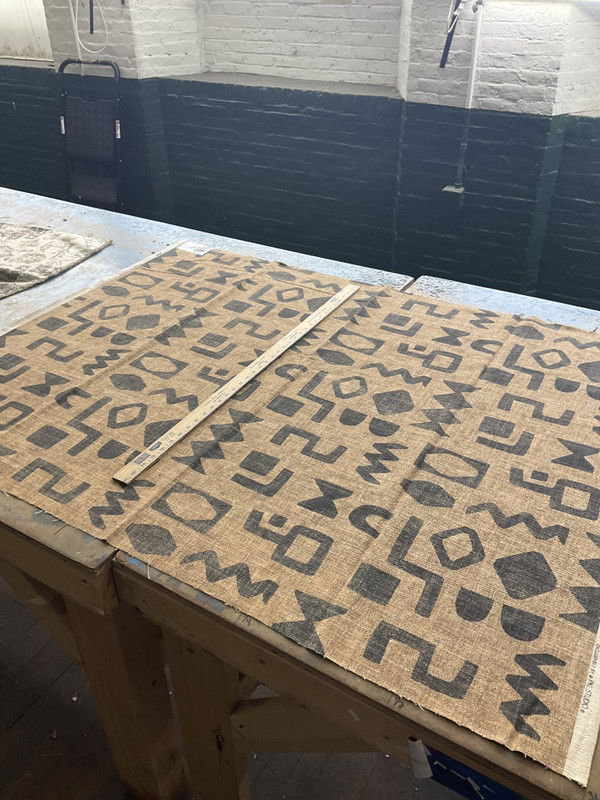 PKL Studio Secret Code Basketweave Teak | Medium/Heavyweight Basketweave Fabric | Home Decor Fabric | 54" Wide