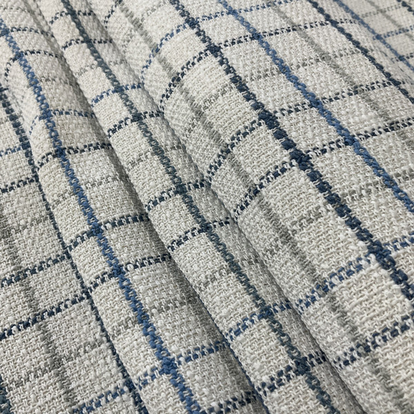 P/K Lifestyles Woven Keep In Check Porcelain | Home Decor Fabric | 55.9" Wide