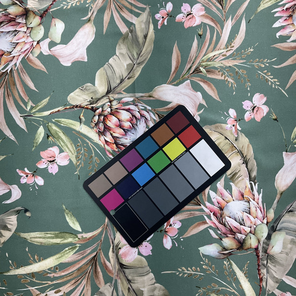 STOF France Chloris Satin Sauge | Home Decor Fabric | 55" Wide