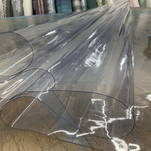 ABBEYSHEA Ultra Clear 14gge Clear 80yd With Paper Fabric by the Yard | Home Decor Fabric | 54.00" Wide