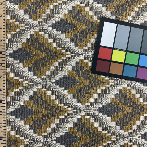 Artistry Tribal Southwest Crayme Woven Amber | Home Decor Fabric | 55.25" Wide