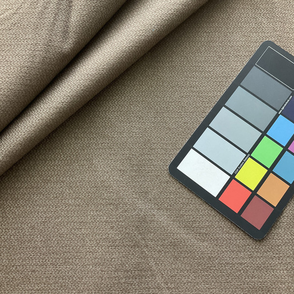 Sustain Performance Simplistic Woven Chrome | Home Decor Fabric | 55.25" Wide