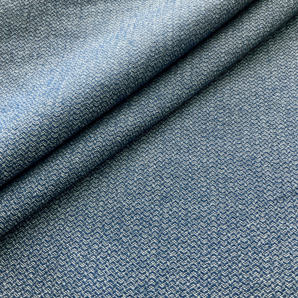 Sustain Performance Simplistic Woven Navy | Home Decor Fabric | 55.25" Wide