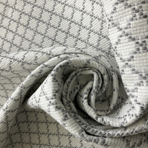 Sustain Performance Strunk Woven Snow | Home Decor Fabric | 56" Wide