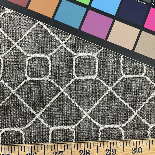 Sustain Performance Wamsher Woven Graphite | Home Decor Fabric | 54.75" Wide