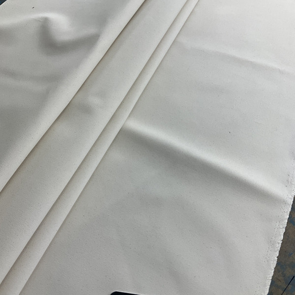 Mook Fabrics Cotton Canvas Army Duck Natrula 10.1oz FR Natural | Home Decor Fabric | 60" Wide