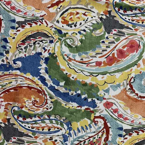 Swavelle Carlisia Duck Carnival | Home Decor Fabric | 55.5" Wide