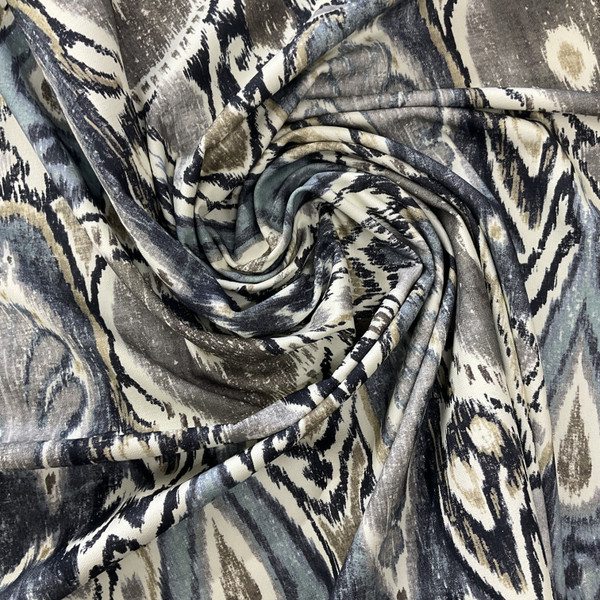 Swavelle Delamarre Duck Cascade | Home Decor Fabric | 56.5" Wide