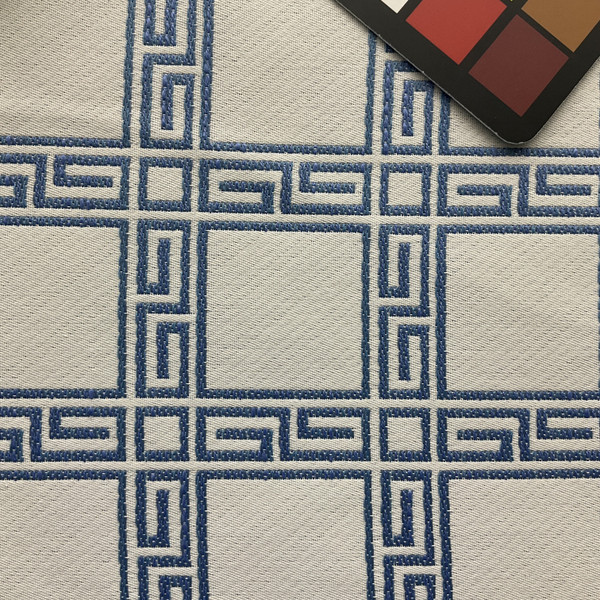 Bella Dura Home Indoor/Outdoor Performance Fair And Square Woven Chambray | Home Decor Fabric | 54" Wide