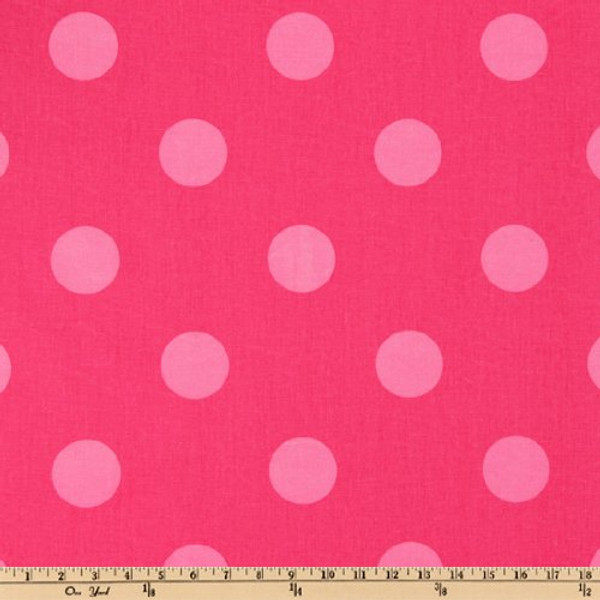 Premier Prints Oxygen Dots Candy Pinkpink Medium Weight Duck Fabric Home Decor Fabric 54 3881