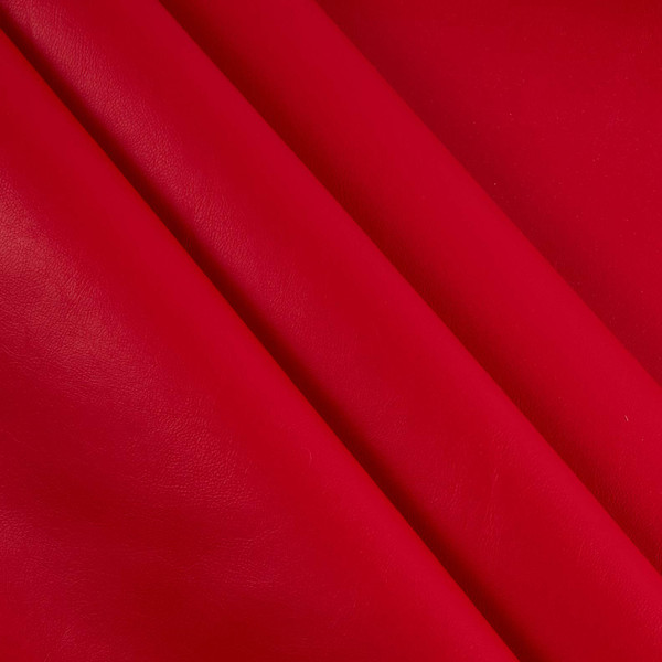 Marine Vinyl Red | Very Heavyweight Marine Vinyl, Vinyl Fabric | Home Decor Fabric | 54" Wide