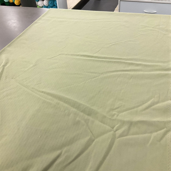 sage green with subtle dots 54"Wide 