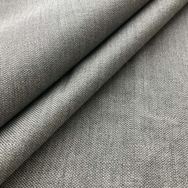 Medium Grey Basketweave | Upholstery Fabric | Heavy Weight | 54" Wide | By the Yard