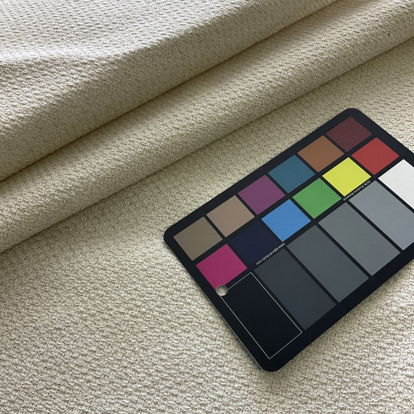 Vanilla Textured Weave | Upholstery Fabric | 54" Wide