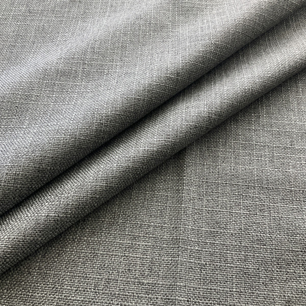 Grey Basketweave | Upholstery Fabric | 54" Wide