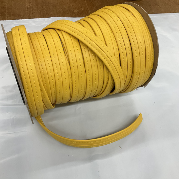 SEAQUEST Sunflower \ Light Mustard Yellow \  Hidem Gimp | PSQ-114 |  Marine Vinyl Upholstery Trim | 5/8" | By the Yard 1006