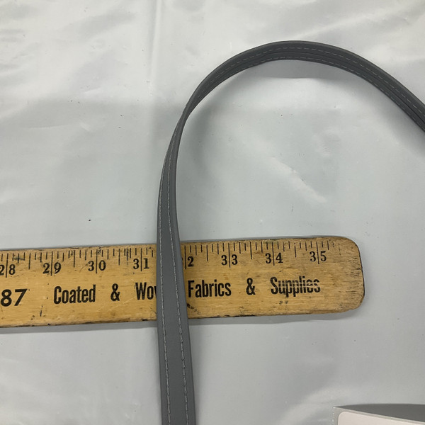 SEAQUEST Pewter Warm Light Grey Hidem Gimp | PSQ-110 |  Marine Vinyl Upholstery Trim | 5/8" | By the Yard 1010