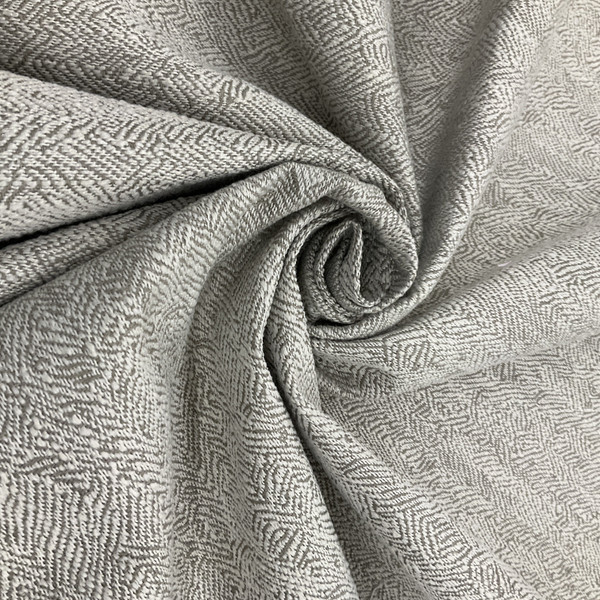 3.875 Yard Piece of Entangle in color Fog | Grey / Beige | Heavyweight Upholstery / Slipcover Fabric | 54" Wide | By the Yard