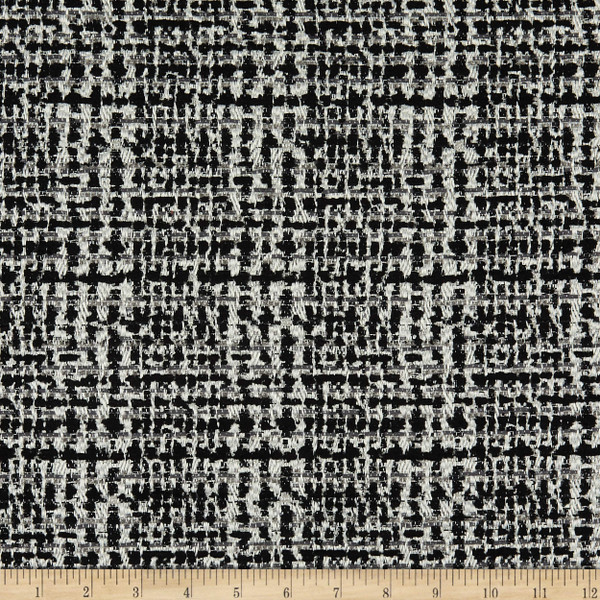 2.5 Yard Piece of Crypton Home Cary Woven Chenille Tuxedo | Medium/Heavyweight Woven, Chenille Fabric | Home Decor Fabric | 54" Wide