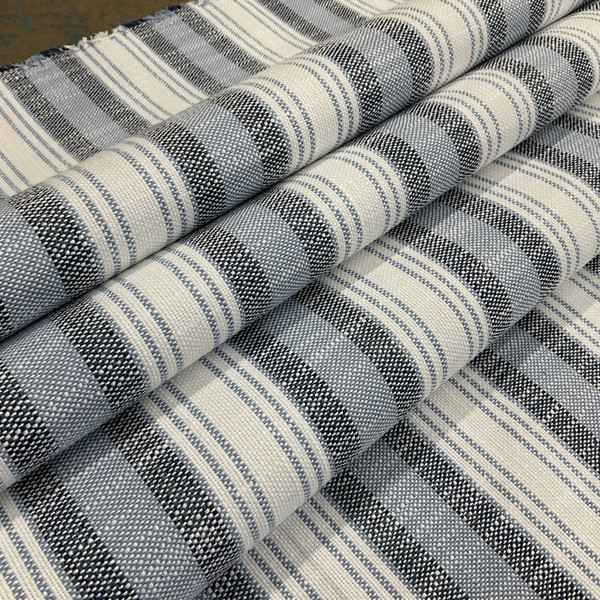 2 Yard Piece of InsideOut Indoor/Outdoor Performance Crystal Cove Woven Jacquard Azure | Very Heavyweight Jacquard, Outdoor Fabric | Home Decor Fabric | 55" Wide