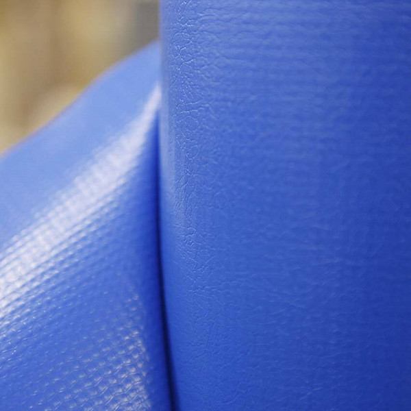 1.875 Yard Piece of 3 ply Industrial Vinyl Fabric | Blue | 14 oz. | Outdoor Covers / Tarps | 62" Wide | By the Yard