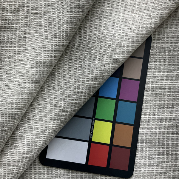 Wheaton in Wicker | Upholstery / Slipcover Fabric | Slub Weave Off White / Grey | Medium Weight | 54" Wide | By the Yard