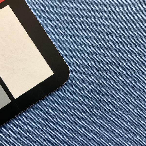 Island in Blue | Upholstery Slipcover Fabric | Solid | Medium Weight | 54" Wide | By The Yard