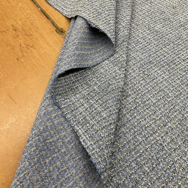 Blue in Chanel | Upholstery Fabric | Periwinkle Blue Chenille | Heavy Weight | 54" Wide | By The Yard