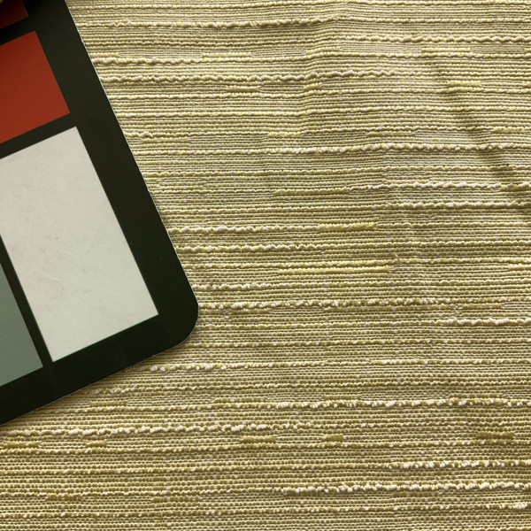 Alize in Sahara | Upholstery Fabric | Textured Slub Weave in Gold / Tan | Medium Weight | 54" Wide | By the Yard