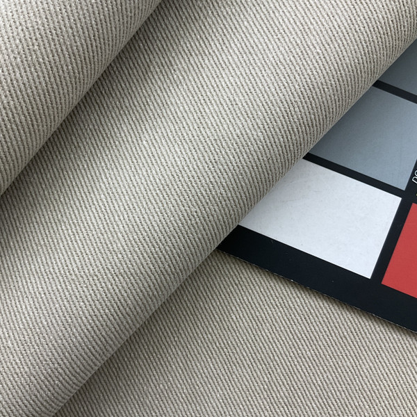 Stormfront in Cashew | Upholstery Fabric | Beige Brushed Twill | Medium Weight | 54" Wide | By The Yard