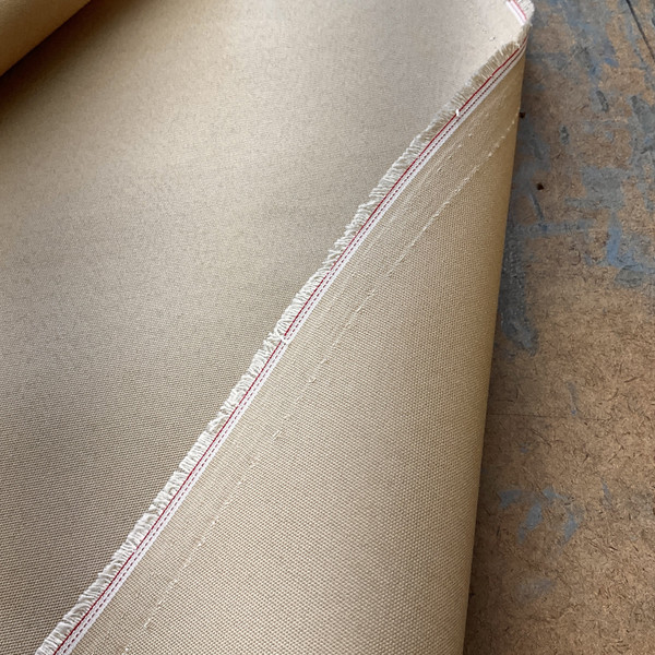 Solid Tan | Outdoor Upholstery Fabric | Water Resistant | Sunbrella-like Acrylic Canvas | 60" wide | By the Yard