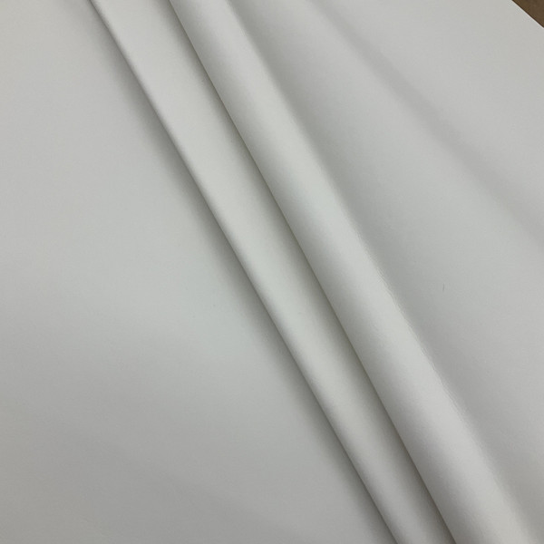 1 Yard Piece of Pure White Marine Vinyl Fabric | ZAN-3102 | Spradling Softside ZANDER | Upholstery Vinyl for Boats / Automotive / Commercial Seating | 54"W | BTY