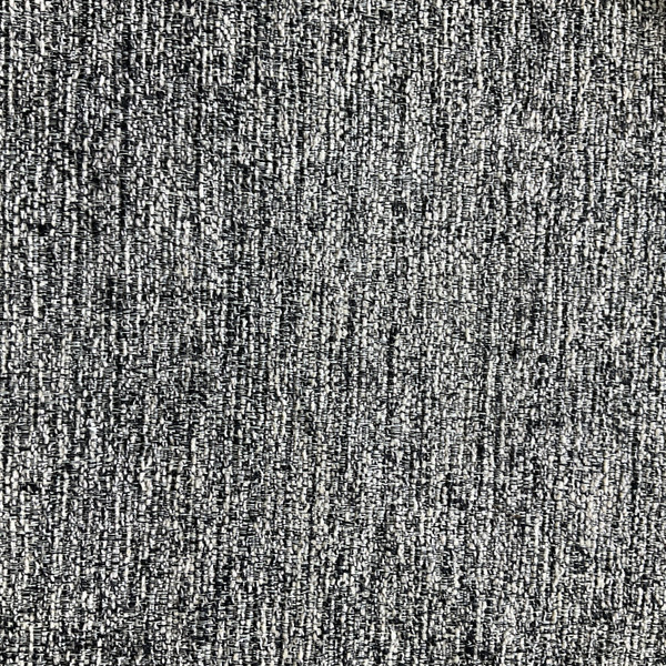 Dita in Basalt | Upholstery Fabric | Variegated Black / Off White | Medium Weight | 54" Wide | By the Yard