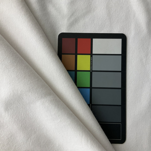 Snowflax in White | Drapery / Slipcover Fabric | Solid White | Light Weight | 54" Wide | By the Yard