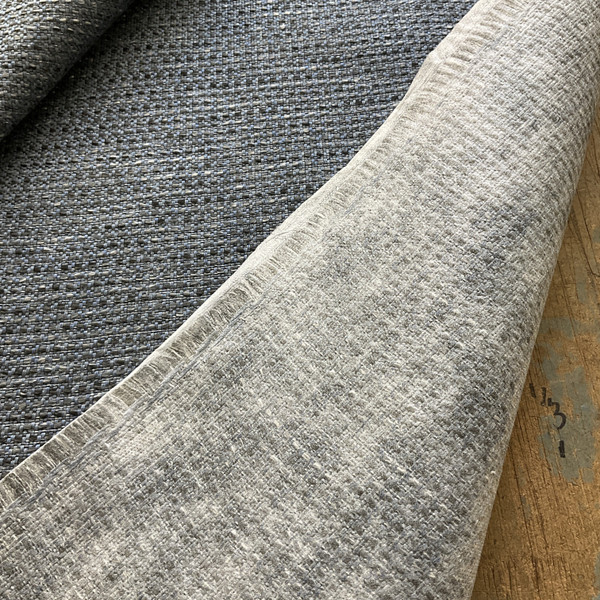 Blue and Grey Textured Weave | Upholstery Fabric | Commercial Grade / High Performance | 54" Wide | By the Yard