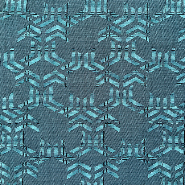 Sunbrella 304190-00301 Turquoise Blue Geo | Indoor / OUTDOOR Fabric | 100% Solution Dyed Acrylic | 54" Wide | By the Yard