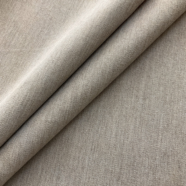 Sunbrella-like Heathered Mushroom Taupe | Indoor / Outdoor Upholstery Fabric | Furniture Weight | Solution Dyed Acrylic | 60" Wide | By the Yard
