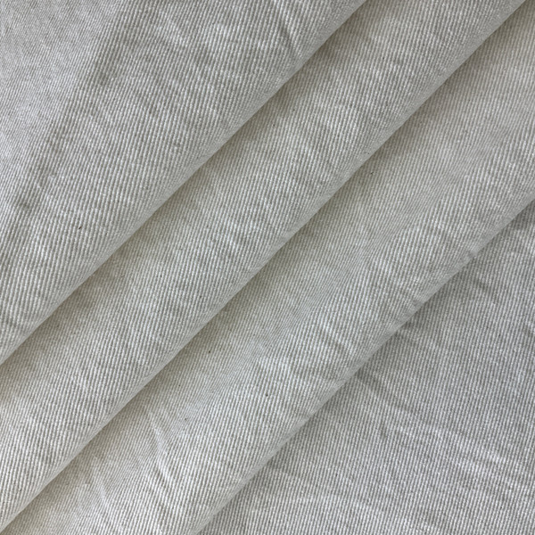 Classic in Bleach White | Upholstery Fabric | White Twill | Medium Weight | 54" Wide | By The Yard