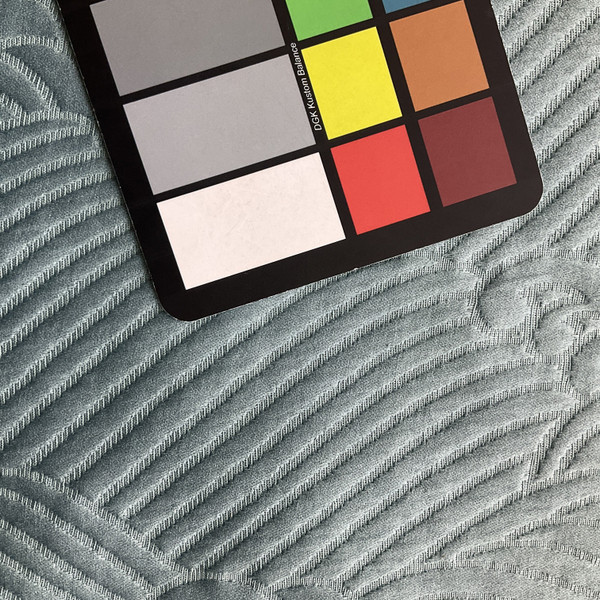 Tsunami in Aqua Blue | Pre Quilted Metalasse Upholstery Fabric | Wave Design | Heavyweight | 70% Cotton / 30% Poly | 54" Wide | By the Yard