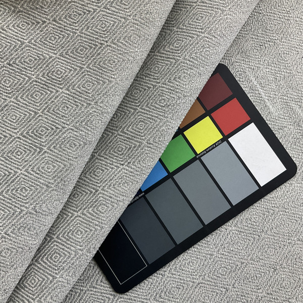 Tamsin in Haze | Jacquard Upholstery Fabric | Grey / Off White | Medium to Heavy Weight | 54" Wide | By the Yard