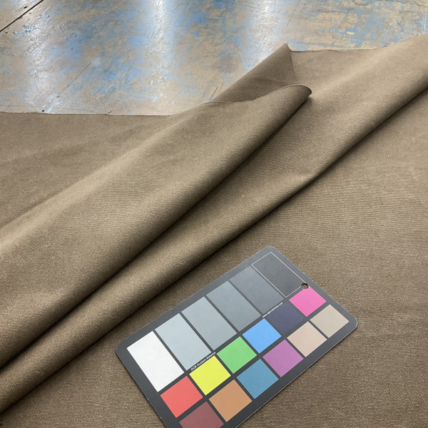 Angelina in Whiskey | Canvas Upholstery / Slipcover Fabric | Solid Brown | Medium Weight | 70% Cotton / 30% Poly | 54" Wide | By the Yard